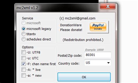 After a few seconds <strong>mc2xml downloads</strong> the EPG data and creates a xmltv. . Mc2xml download